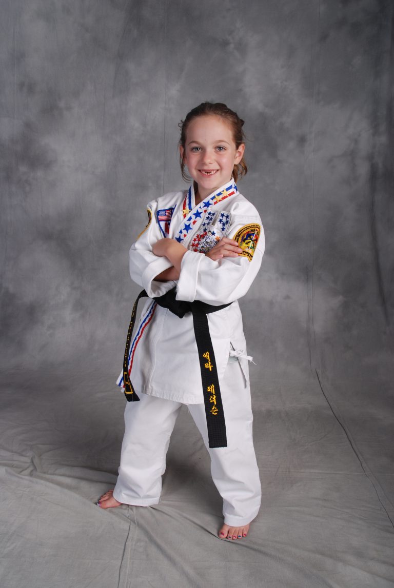 Awesome Black Belt Girl