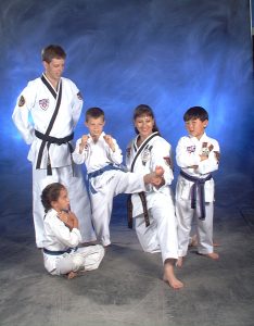 Instructors with a great group of kids!