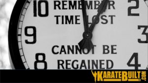 Time Lost Can't Be Regained